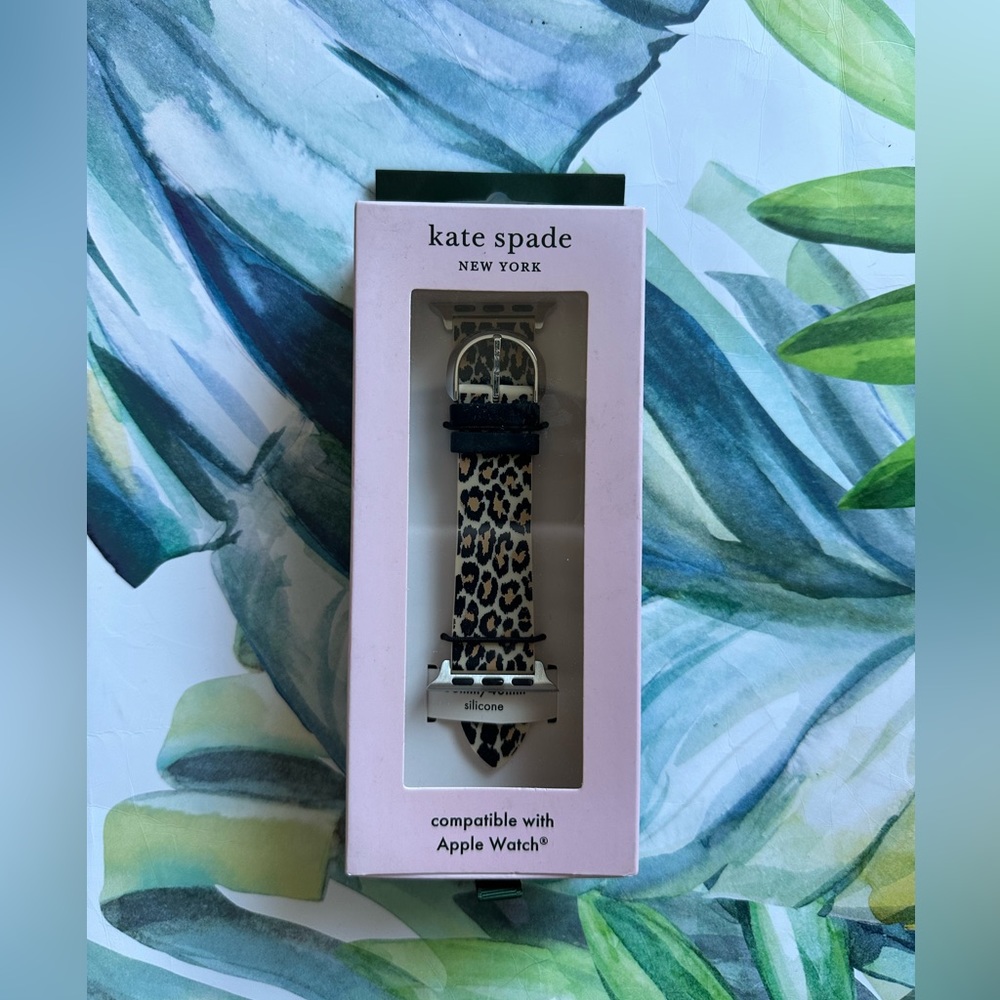 Kate Spade Leopard print watch band NWT - Picture 5 of 6